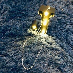 925 Sterling Silver Chain Necklace 18”